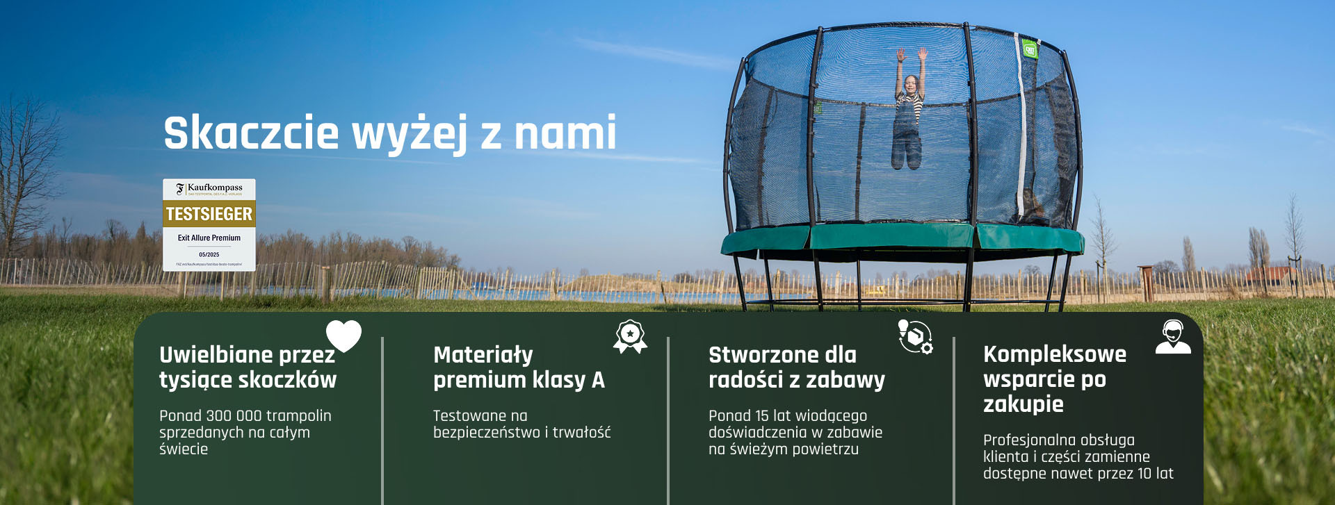 Chcesz kupić trampolinę? | Szeroki wyb&oacute;r