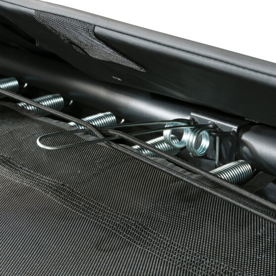 Trampolina naziemna sportowa InTerra EXIT 244 x 366 cm - czarna