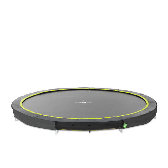 Trampolina ziemna sportowa Silhouette EXIT ø427cm - czarna