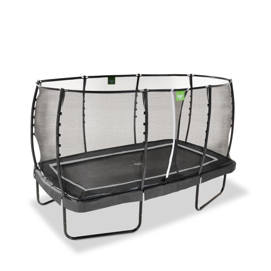 Trampolina Allure Premium EXIT 244x427cm - czarna