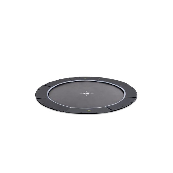 EXIT Dynamic ground level sports trampoline ø305cm - black