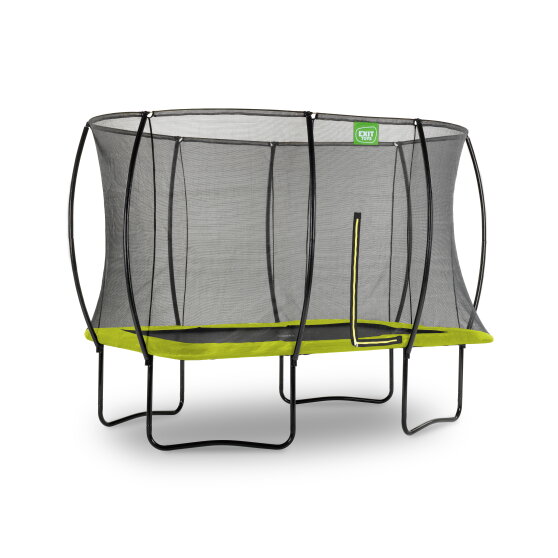 Trampolina Silhouette EXIT 214x305cm - zielona