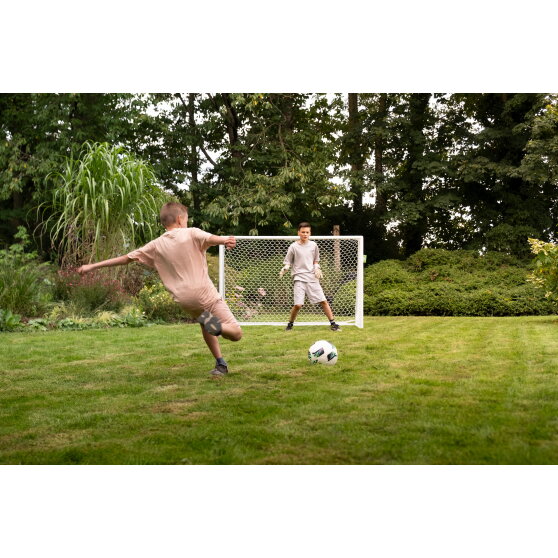 Bramka do piłki nożnej aluminiowa Scala EXIT 180x120cm - biała