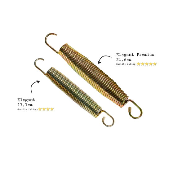 Trampolina ziemna sportowa Elegant Premium EXIT 244x427cm - czarna