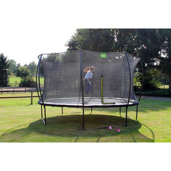 EXIT Silhouette trampoline ø427cm - black