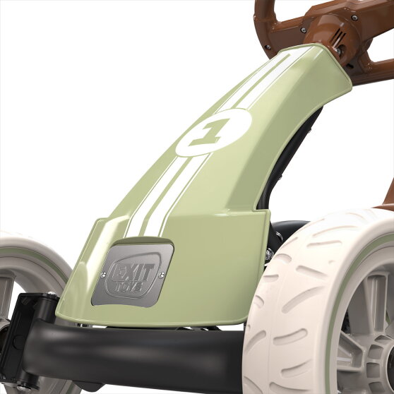 EXIT Foxy gokart z przyczepką dla dzieci zielony | od 2 lat
