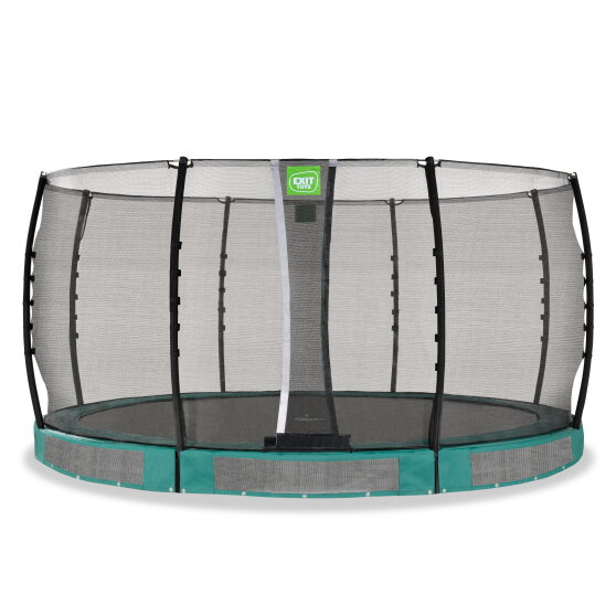 Trampolina ziemna Allure Classic EXIT &oslash;427cm - zielona