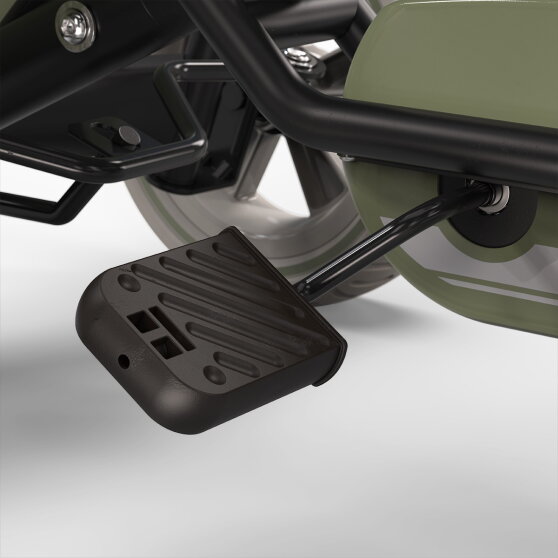 EXIT Foxy gokart dla dzieci zielony | gokart pedałowy od 2 lat