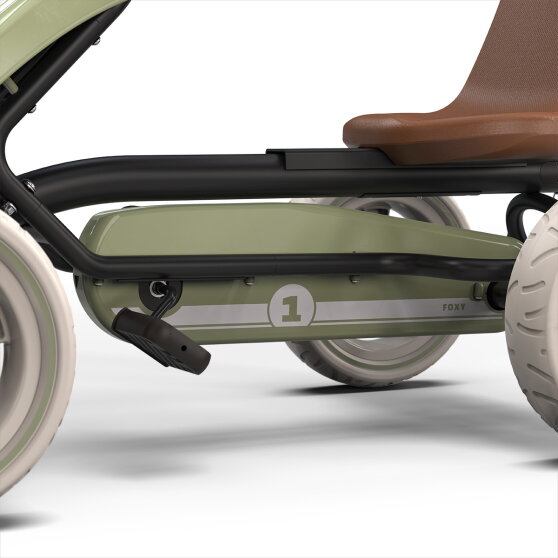 EXIT Foxy gokart dla dzieci zielony | gokart pedałowy od 2 lat