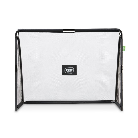 Bramka do piłki nożnej stalowa Coppa EXIT 220x170cm - czarna