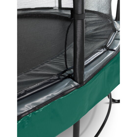 Trampolina Elegant Premium EXIT zestaw kompletny ø305cm - zielona