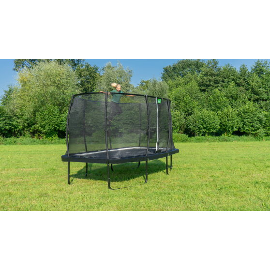 Trampolina Allure Classic EXIT 214x366cm - czarna