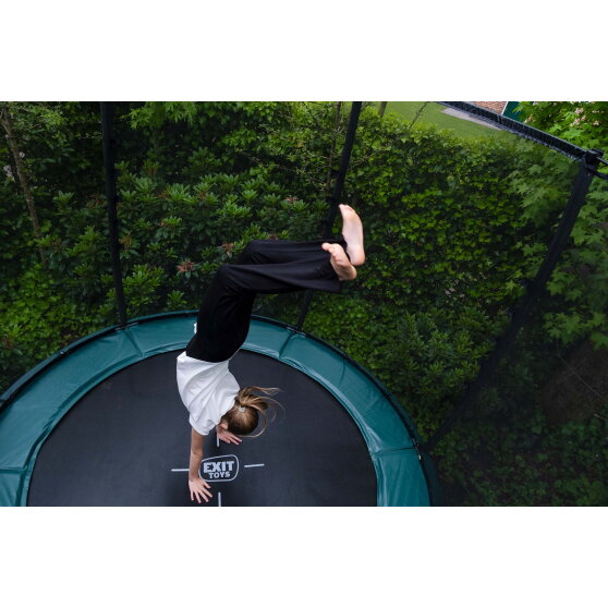 Trampolina Allure Classic EXIT ø305cm - zielona