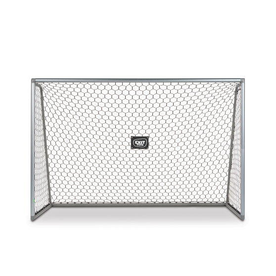 Bramka do piłki nożnej aluminiowa Scala EXIT 300x200cm - matowa srebrna