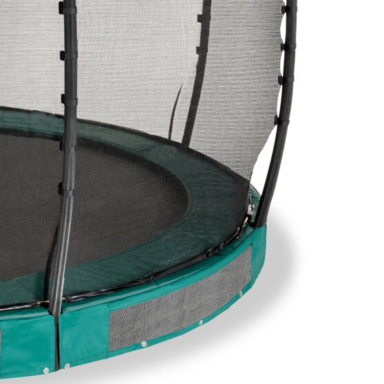 Trampolina ziemna Allure Premium EXIT ø305cm - zielona