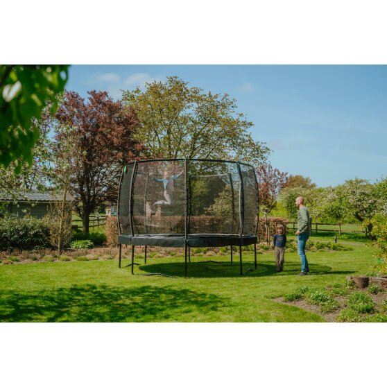 EXIT Allure Premium trampoline ø366cm - black