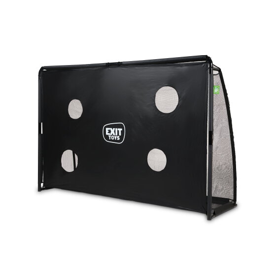 Bramka do piłki nożnej stalowa Finta EXIT 300x200cm - czarna