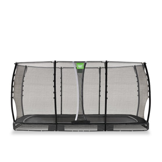 Trampolina ziemna Allure Classic EXIT 244x427cm - czarna