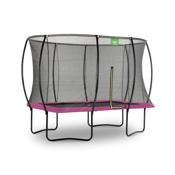 Trampolina Silhouette EXIT 214x305cm - różowa