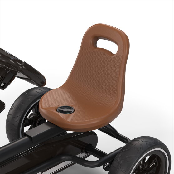 EXIT Foxy gokart dla dzieci czarny | gokart pedałowy od 2 lat