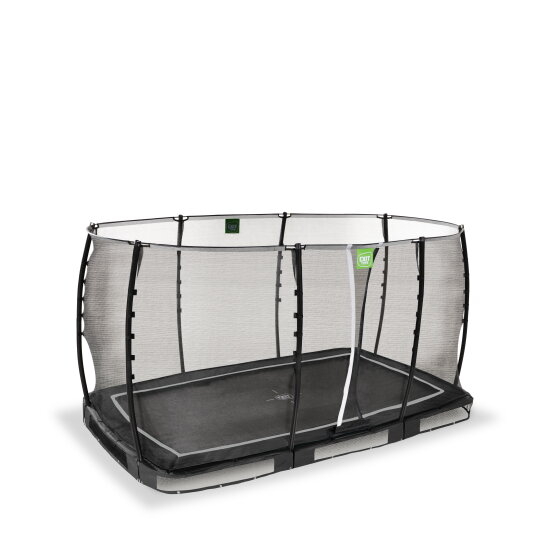 Trampolina ziemna Allure Classic EXIT 214x366cm - czarna