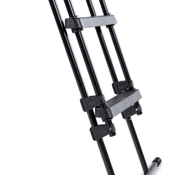 EXIT pool ladder for frame height of 108-122cm - black