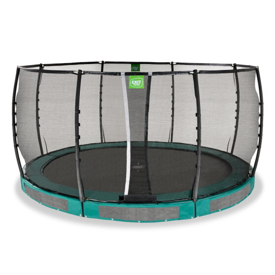 Trampolina ziemna Allure Premium EXIT &oslash;427cm - zielona