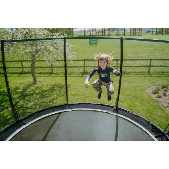 EXIT Allure Premium trampoline ø366cm - green