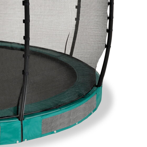 EXIT Allure Classic ground trampoline ø427cm - green