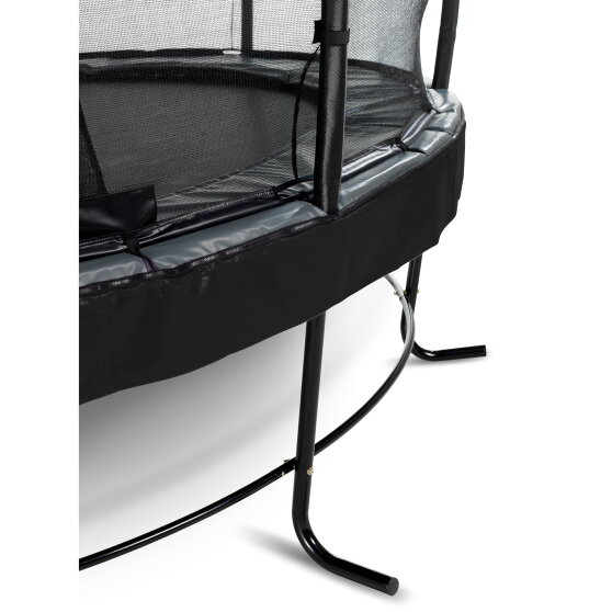 Trampolina Elegant Premium EXIT zestaw kompletny ø253cm - czarna