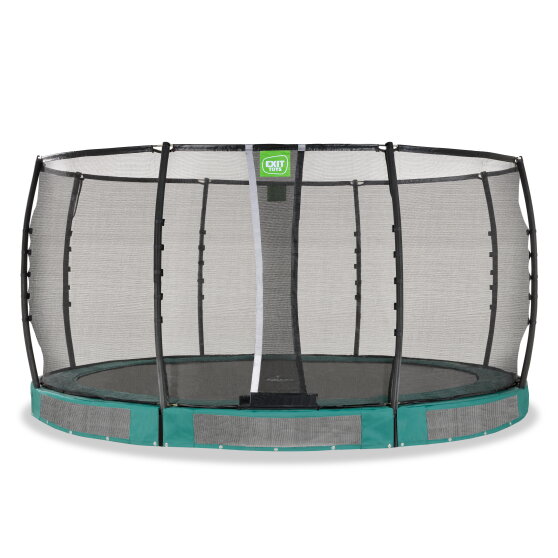 Trampolina ziemna Allure Premium EXIT &oslash;427cm - zielona