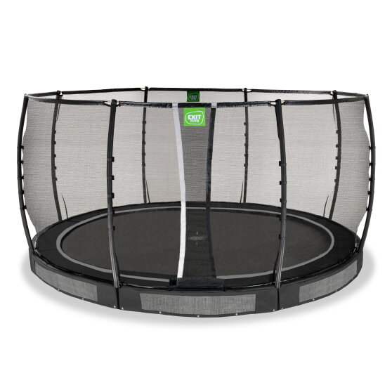 Trampolina ziemna Allure Premium EXIT &oslash;427cm - czarna