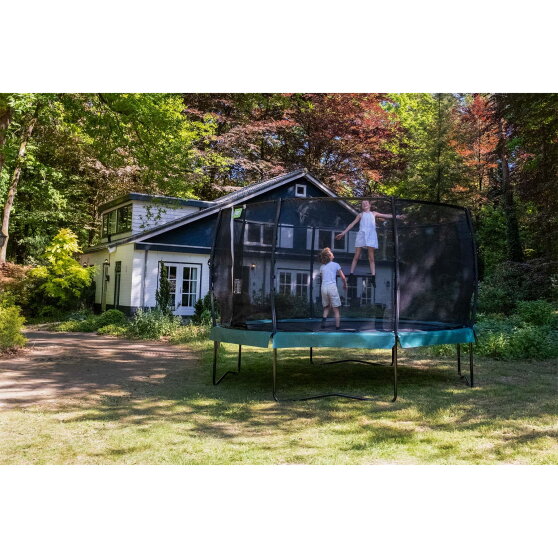 Trampolina Allure Classic EXIT &oslash;366cm - zielona