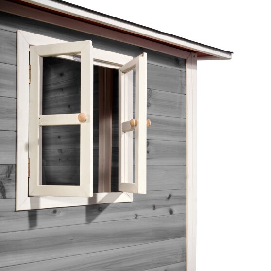 EXIT Loft 350 wooden playhouse - grey