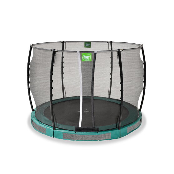 Trampolina ziemna Allure Classic EXIT &oslash;305cm - zielona