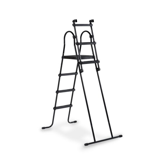 EXIT pool ladder for frame height of 108-122cm - black