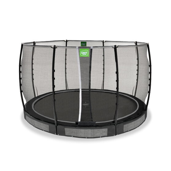Trampolina ziemna Allure Classic EXIT &oslash;366cm - czarna