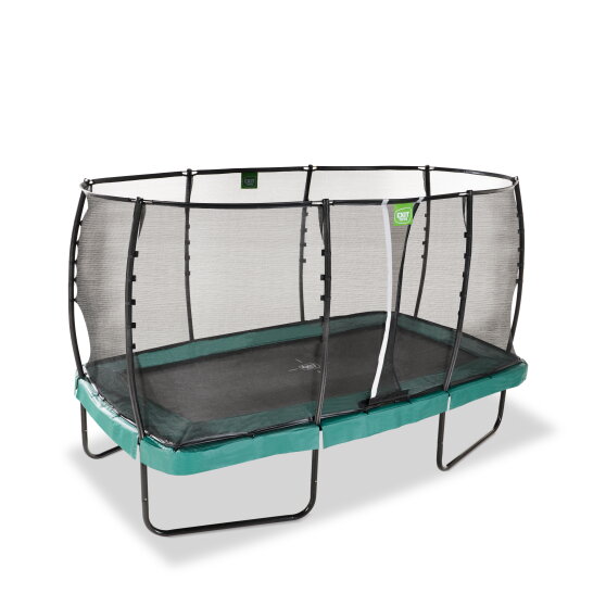 Trampolina Allure Premium EXIT 244x427cm - zielona