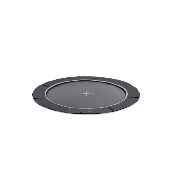 EXIT Dynamic ground level sports trampoline ø366cm - black