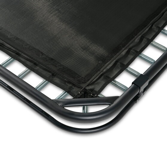 Trampolina naziemna sportowa InTerra EXIT 214 x 305 cm - czarna