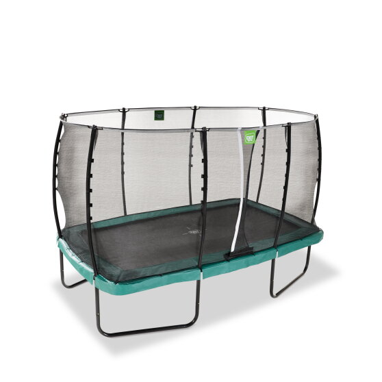 Trampolina Allure Classic EXIT 214x366cm - zielona