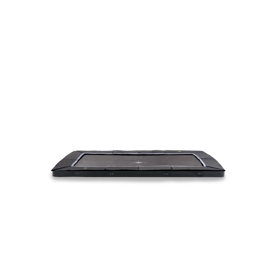 EXIT Dynamic ground level sports trampoline 244x427cm - black