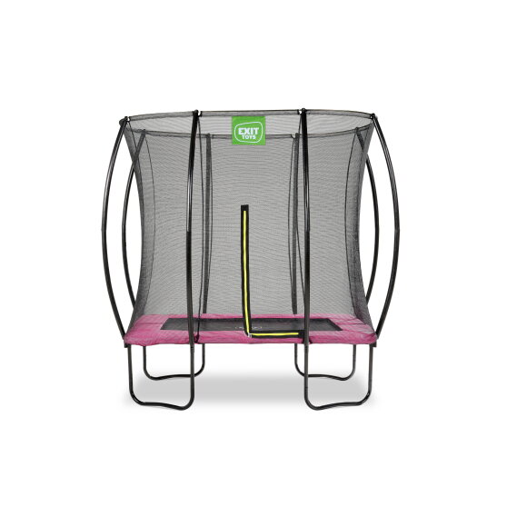 Trampolina Silhouette EXIT 153x214cm - różowa