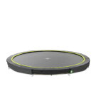 Trampolina ziemna sportowa Silhouette EXIT ø427cm - czarna