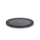 EXIT Dynamic ground level sports trampoline ø427cm - black