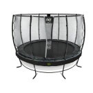 Trampolina Elegant Premium EXIT zestaw kompletny ø366cm - czarna