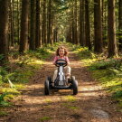 EXIT Foxy gokart dla dzieci czarny | gokart pedałowy od 2 lat