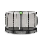 Trampolina ziemna Allure Classic EXIT &oslash;366cm - czarna