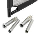 Bramka do piłki nożnej stalowa Maestro EXIT 180x120cm - czarna