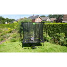 Trampolina Silhouette EXIT 153x214cm - czarna
